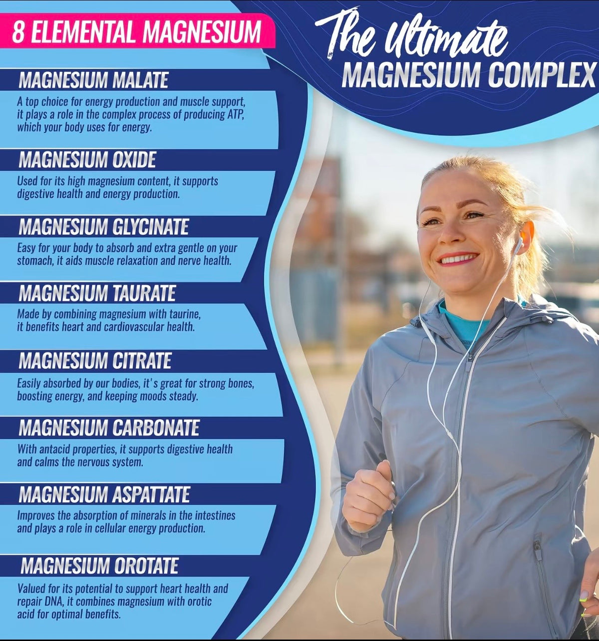 TOplux Magnesium Complex 8-in-1