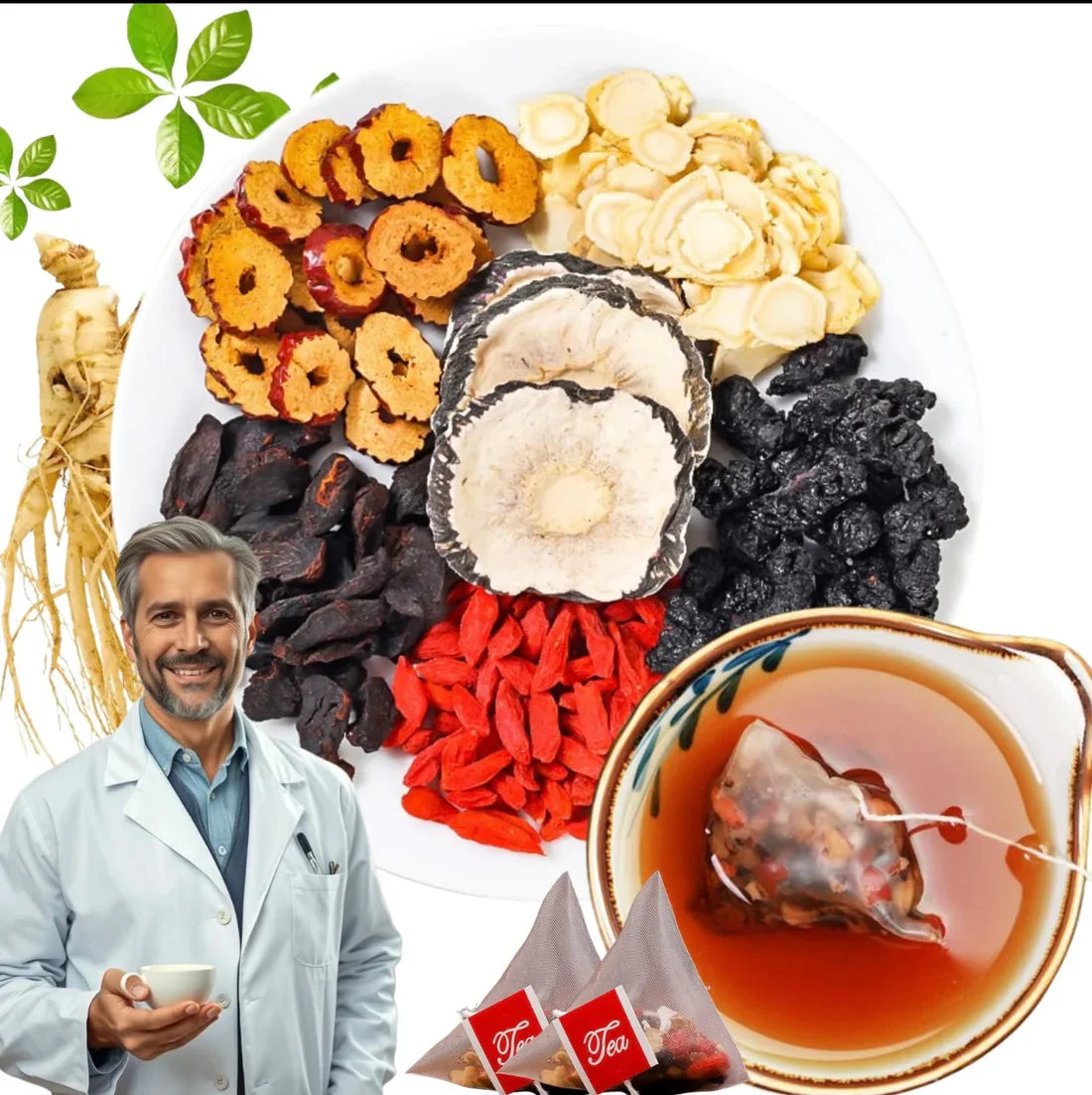 🌿 Ginseng Premium - Natural Support for kidney  Well-being | BUY 1 GET 1 FREE